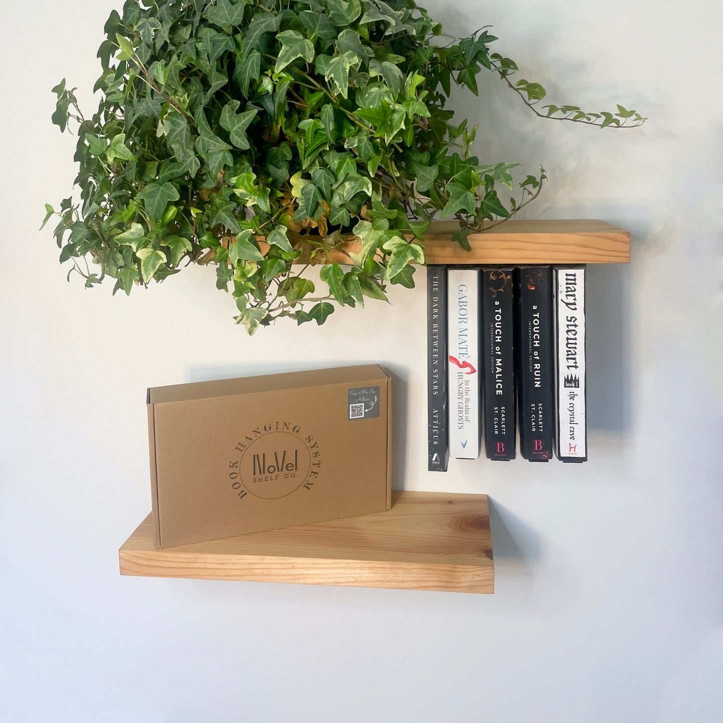 Book Hanging System - Bring Your Own Shelf