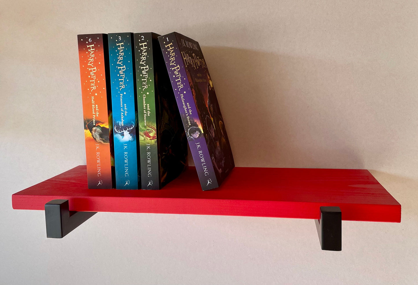 Mini Vibrant Bookshelf