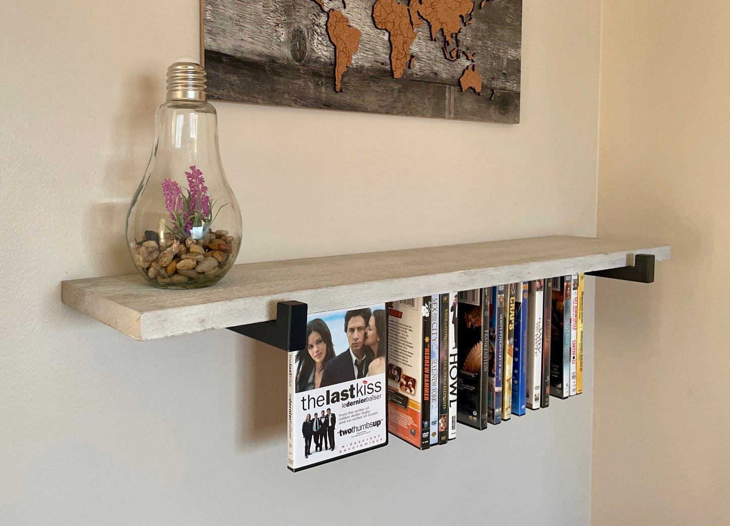 Magnetic Hanging DVD Display Shelf