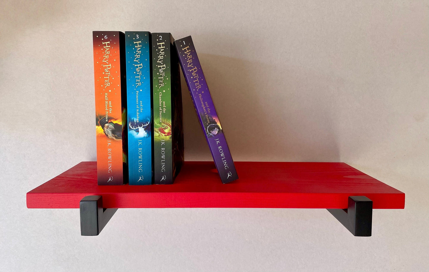 Mini Vibrant Bookshelf