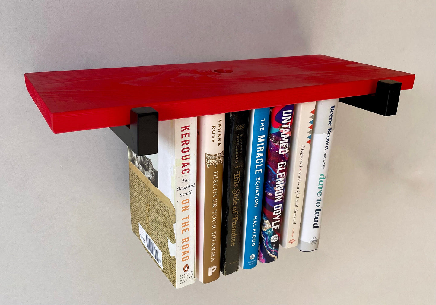 Mini Vibrant Hanging Bookshelf