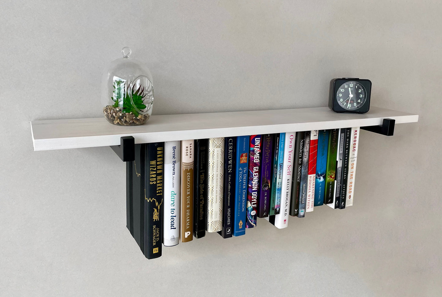 White Hanging Bookshelf