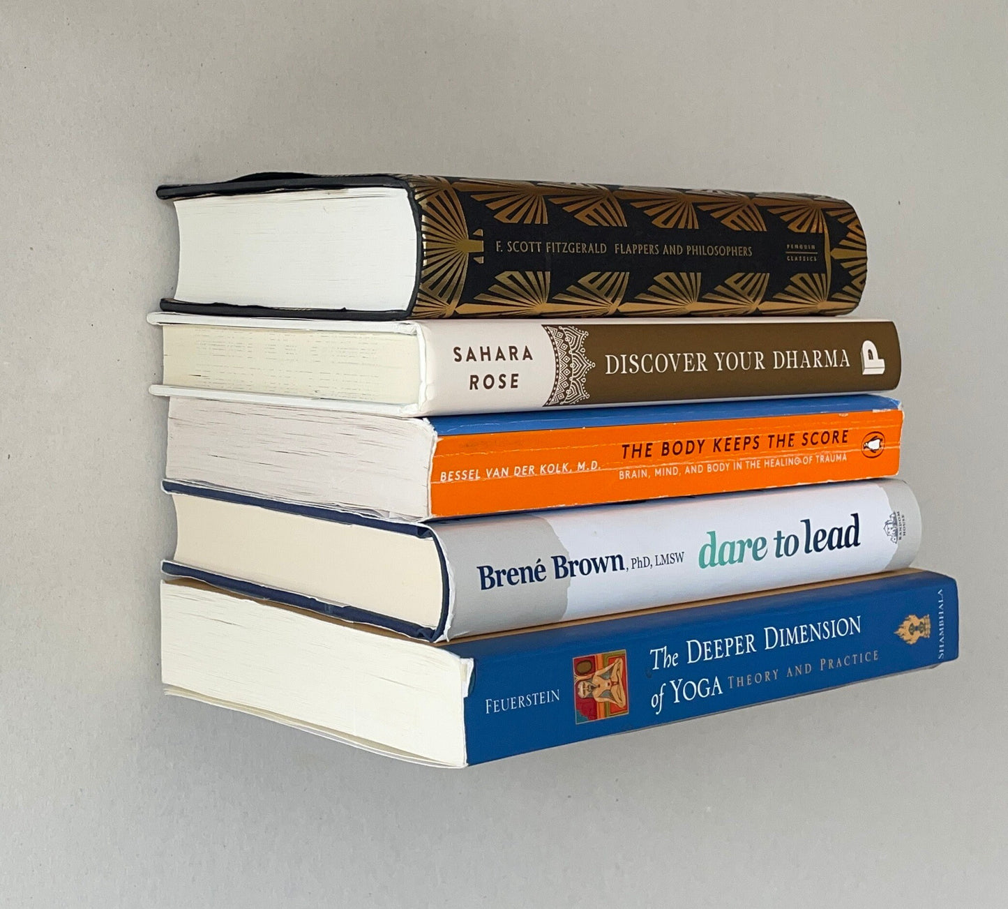 Floating Invisible Bookshelf