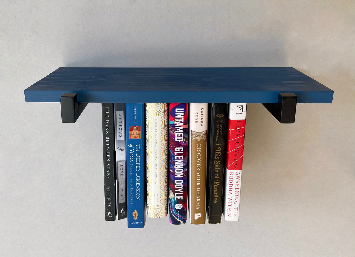 Mini Vibrant Hanging Bookshelf