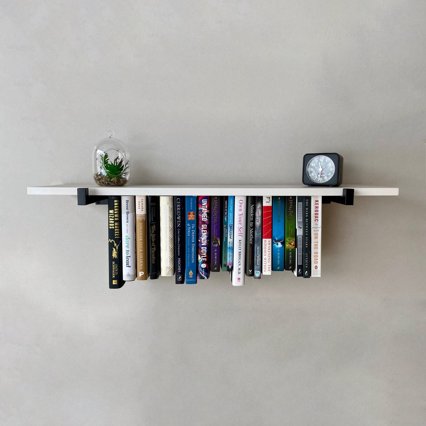 White Hanging Bookshelf