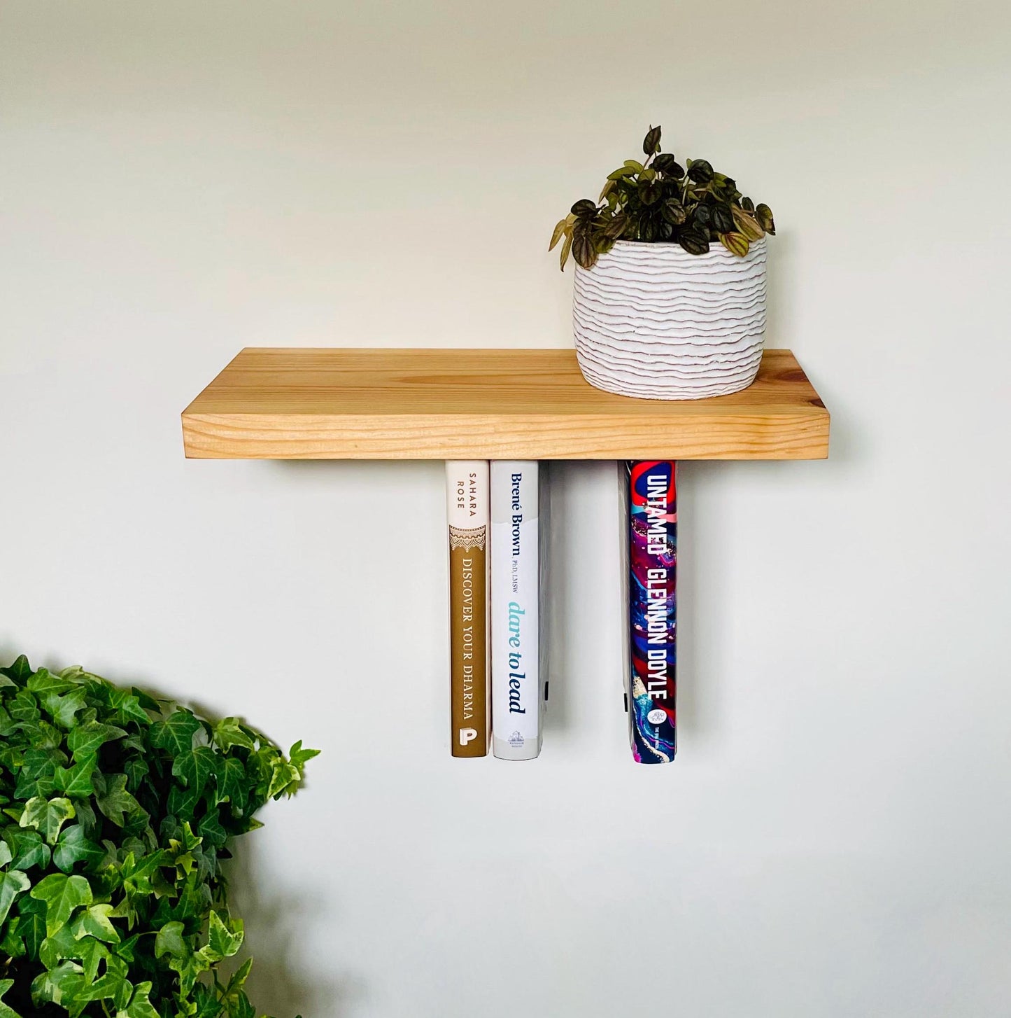 Book Hanging System - Bring Your Own Shelf